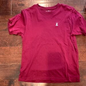 Psycho Bunny Maroon Tee